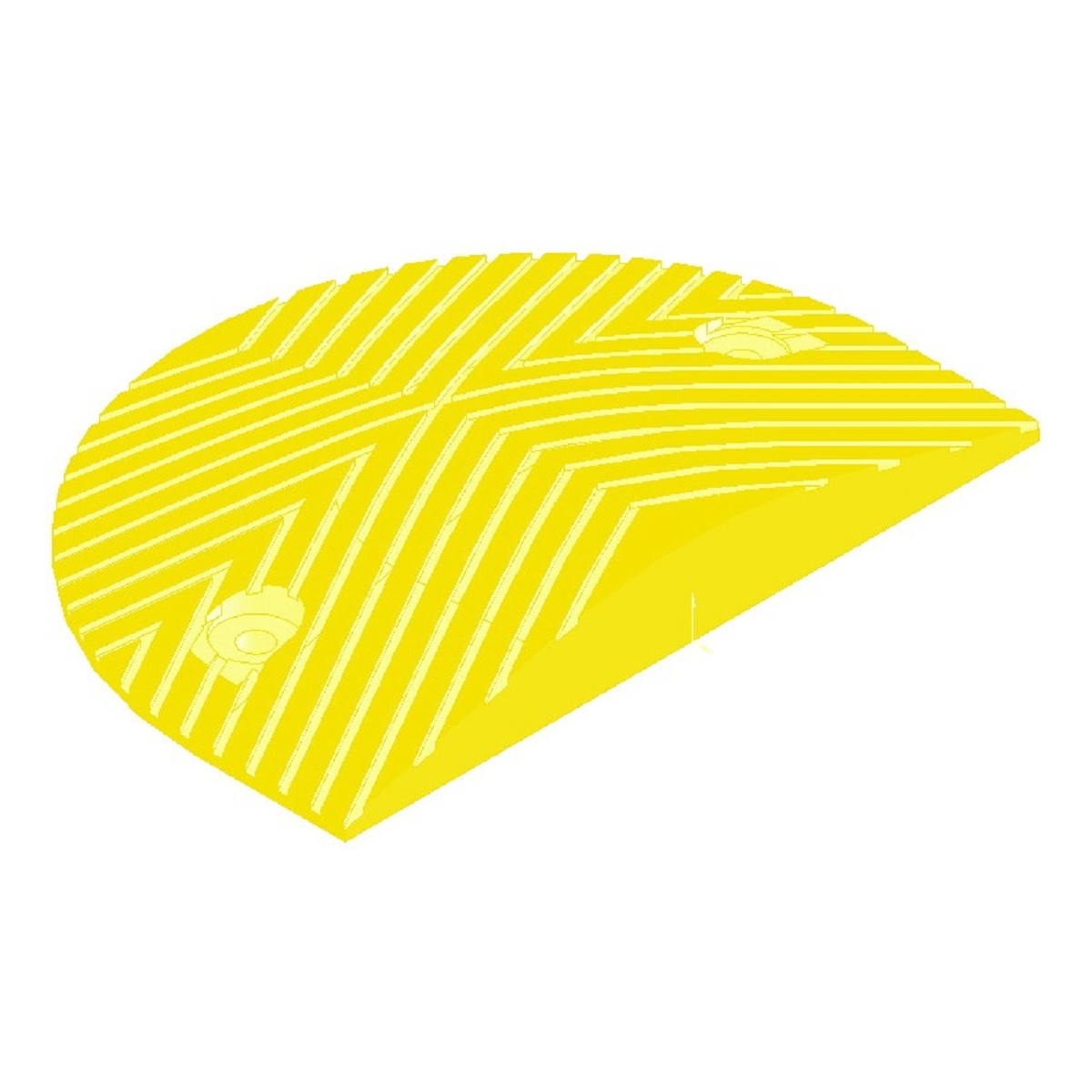 Σαμαράκι ακραίο κομμάτι κίτρινο 5cm ύψος