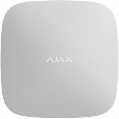 Ajax Hub Κεντρικός Πίνακας Ethernet-Sim (Λευκό)