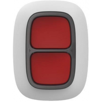 Ajax Double Button - Κουμπί Πανικού 2 πλήκτρων (λευκό)