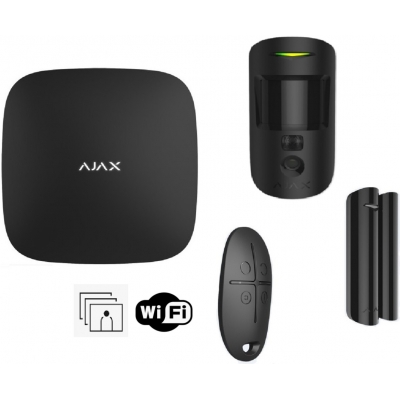 Ajax Systems Hub 2 Plus Kit (Μαύρο)