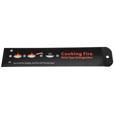 Stick για κατάσβεση φωτιάς σε τηγάνι με λάδι μαγειρέματος